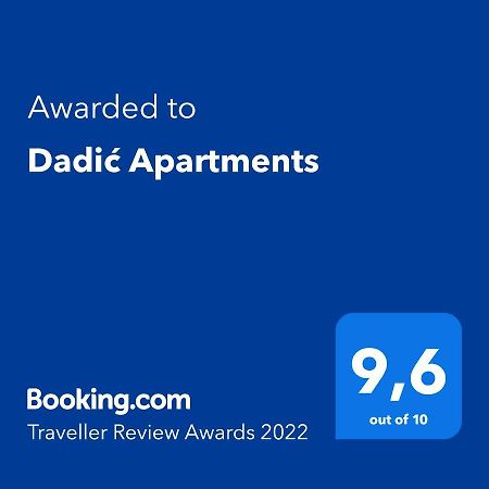 Dadic Apartments Bibinje Exterior photo
